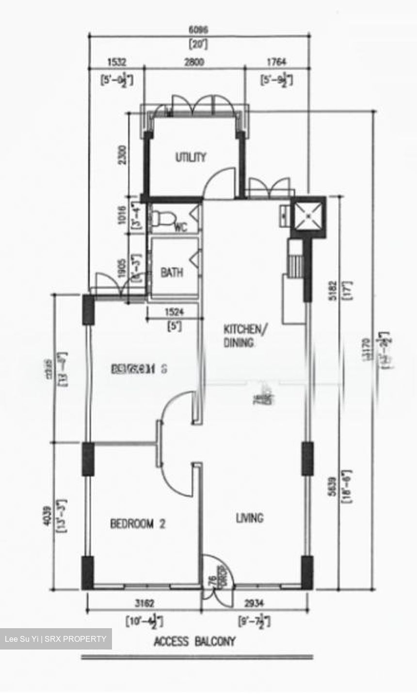 Blk 6 Marine Terrace Walk (Marine Parade), HDB 3 Rooms #553874651